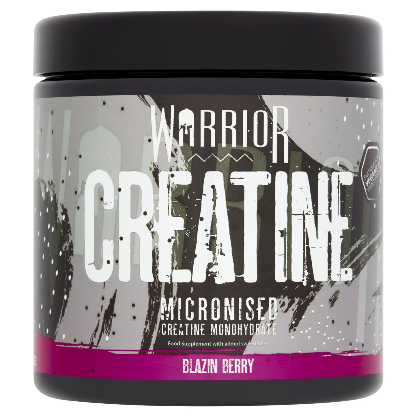 Warrior Micronised Creatine Monohydrate Blazin Berry 300g