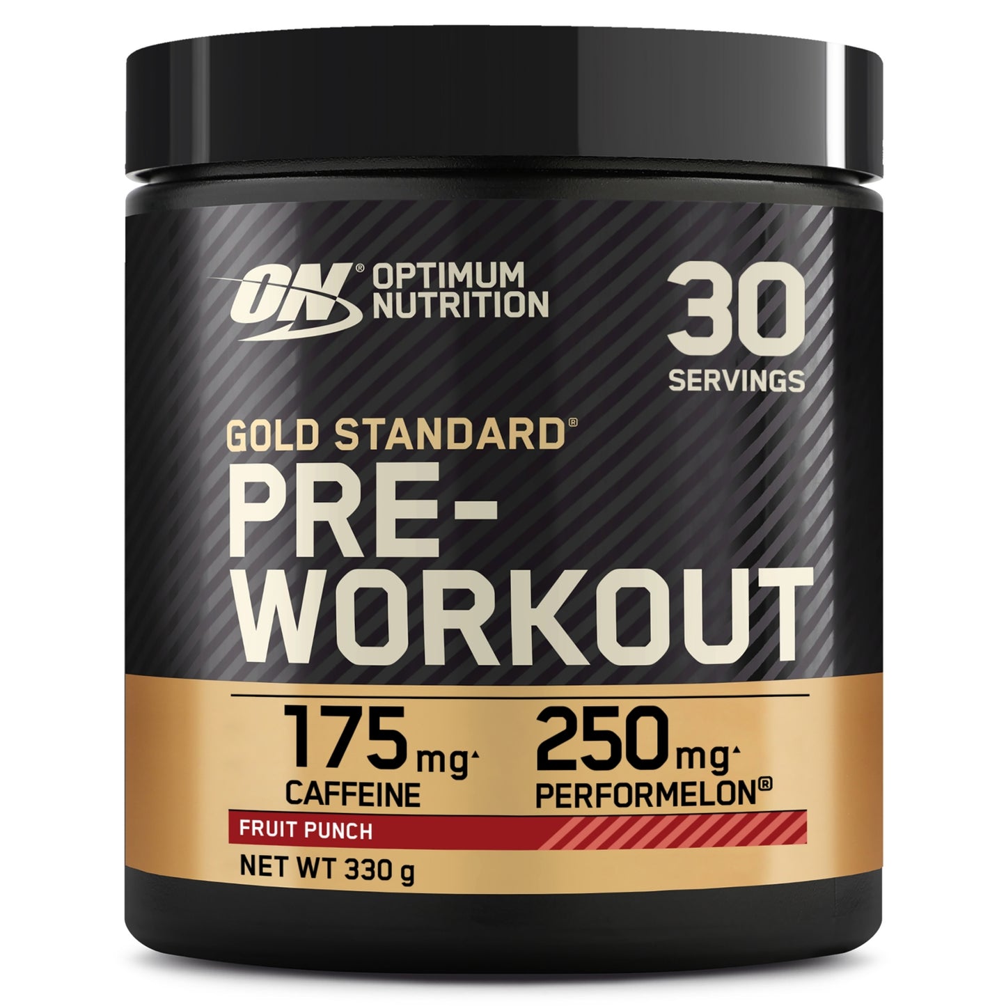 Optimum Nutrition Gold Standard Pre-Workout Powder, Fruit Punch Flavour, 30 servings, 330g