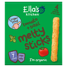 Ella's Kitchen Tomato + Basil Melty Sticks from 7 Months 4 x 6g (24g)
