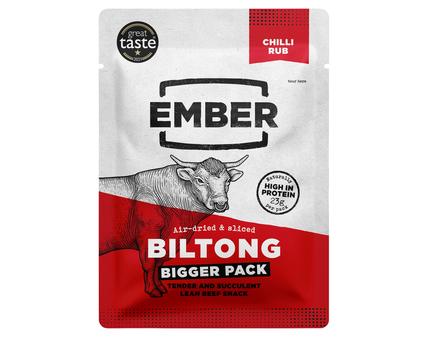 Ember Chilli Rub Biltong 45g