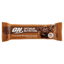 Optimum Nutrition Protein Bar, Chocolate Brownie Crunch Flavour, single serve, 65g