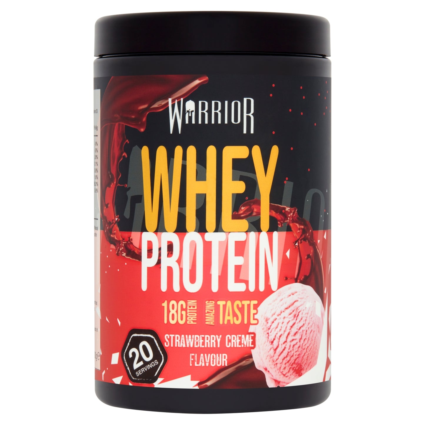 Warrior Whey Protein Strawberry Creme Flavour 500g