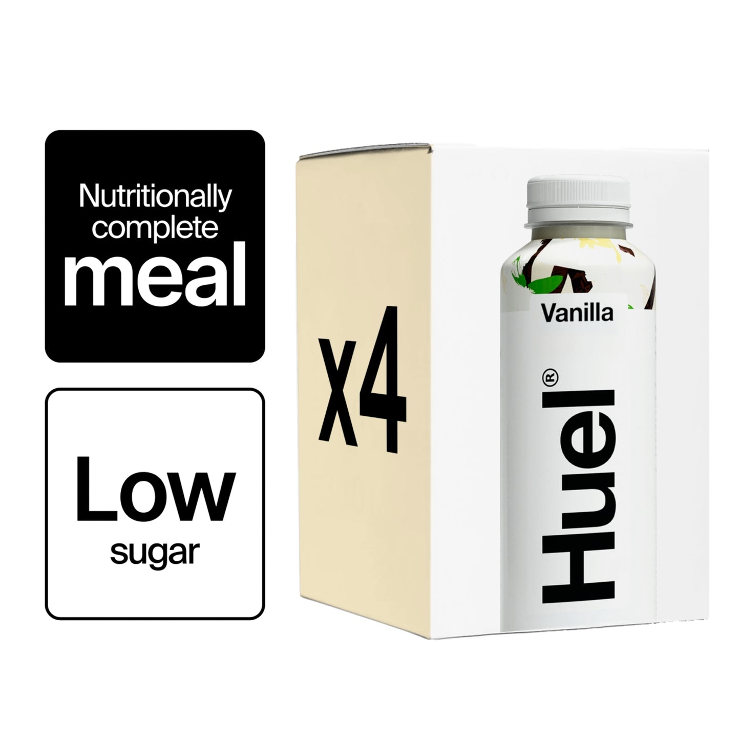 Huel Vanilla 4 x 500ml (2l)