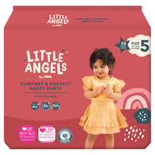 LITTLE ANGELS by ASDA Little Angels Comfort & Protect Size 5 12-17kg 38 Nappy Pants