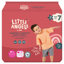 LITTLE ANGELS by ASDA Little Angels Comfort & Protect Size 7 17kg+ 30 Nappy Pants