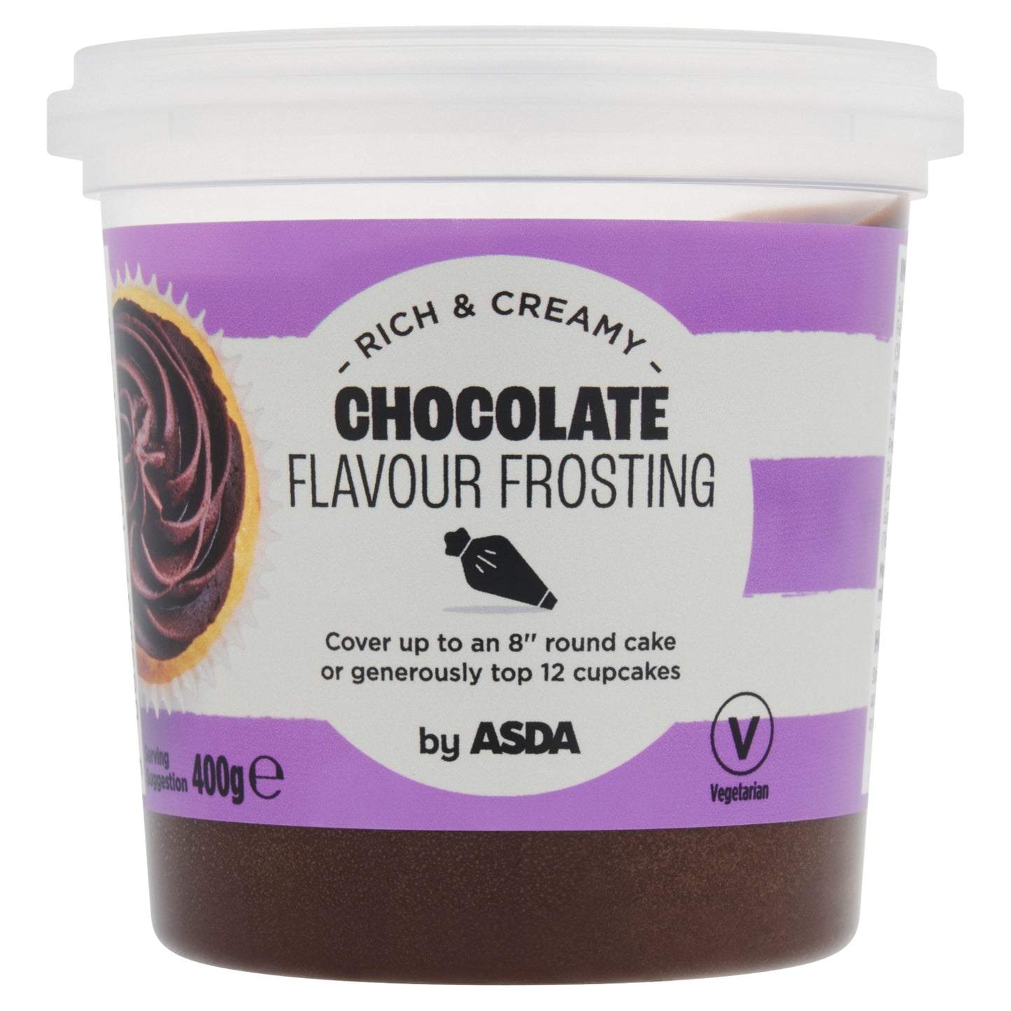 ASDA Chocolate Flavour Frosting 400g
