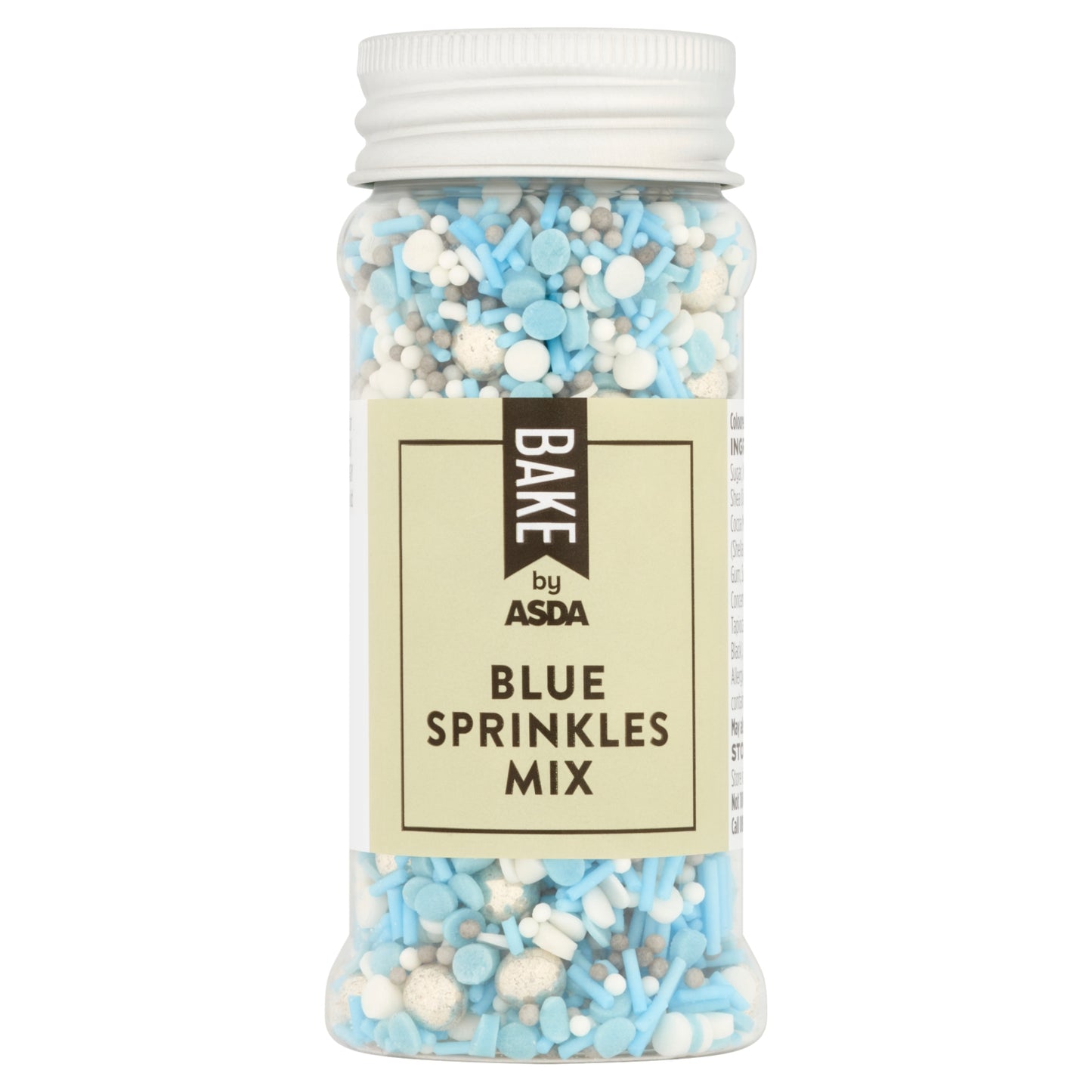BAKE by ASDA BAKE by ASDA Blue Sprinkles Mix 70g
