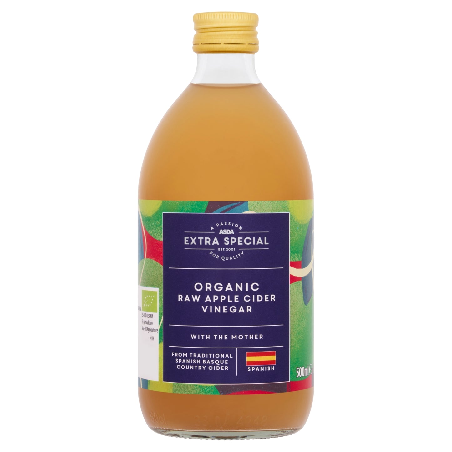ASDA Extra Special Extra Special Organic Raw Apple Cider Vinegar 500ml