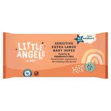 ASDA Little Angels Little Angels 40 Sensitive Extra Large Baby Wipes