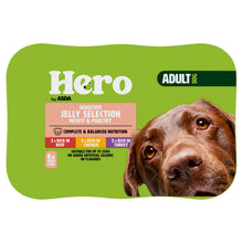 Asda Hero Hero Sensitive Jelly Selection Meaty & Poultry Adult Dog 6 x 400g (2.4kg)