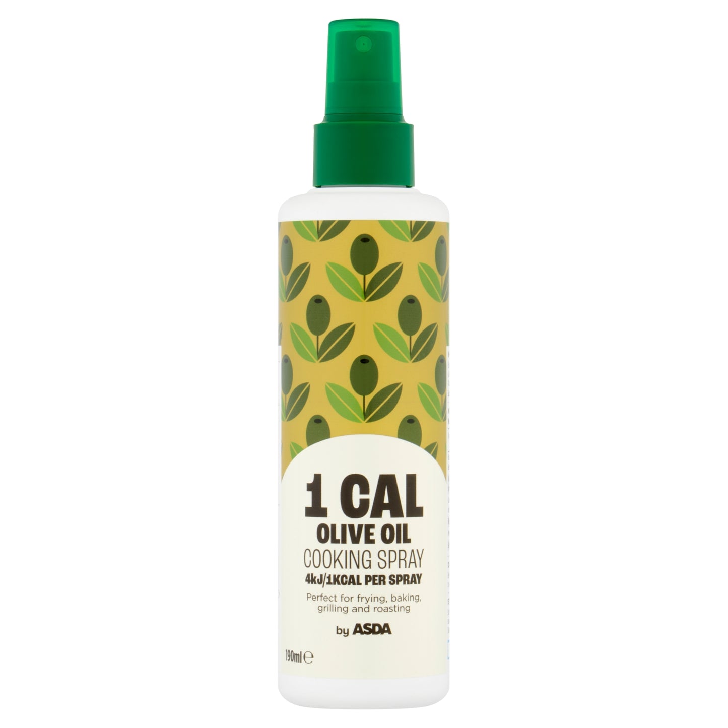 ASDA ASDA 1 Cal Olive Oil Cooking Spray 190ml