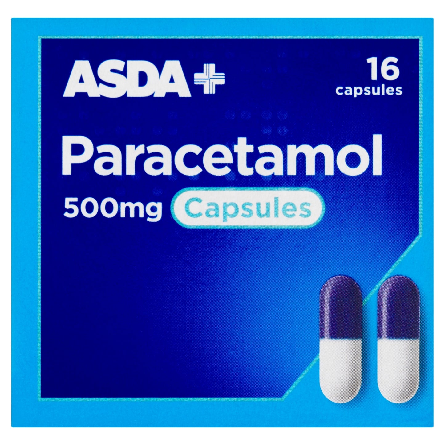 ASDA 16 Paracetamol 500mg Capsules