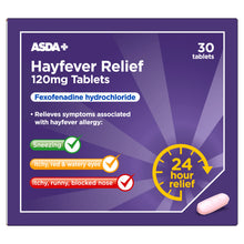 ASDA 30 Hayfever Relief 120mg Tablets