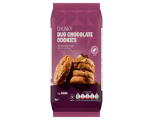 ASDA Chunky Duo Chocolate Cookies 180g