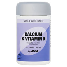 ASDA 2 a day Calcium & Vitamin D Bone & Teeth Health 120 Tablets
