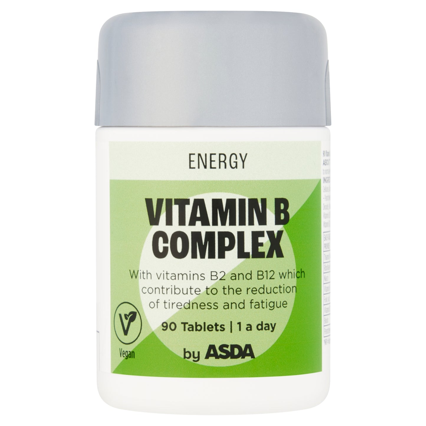 ASDA Energy 1 a day Vitamin B Complex 90 Tablets