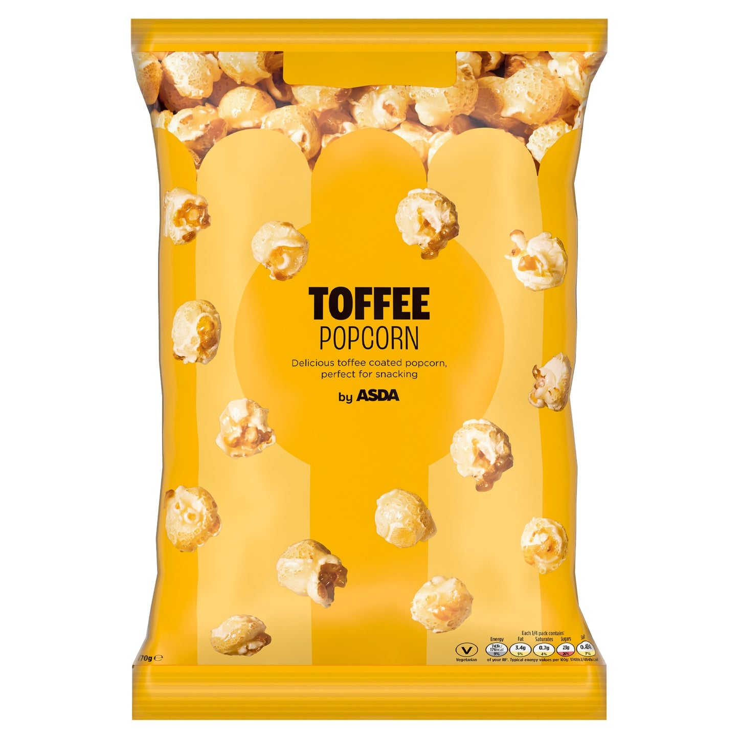 ASDA Toffee Popcorn 170g