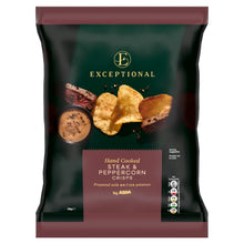 ASDA Exceptional by Hand Cooked Steak & Peppercorn Crisps 150g