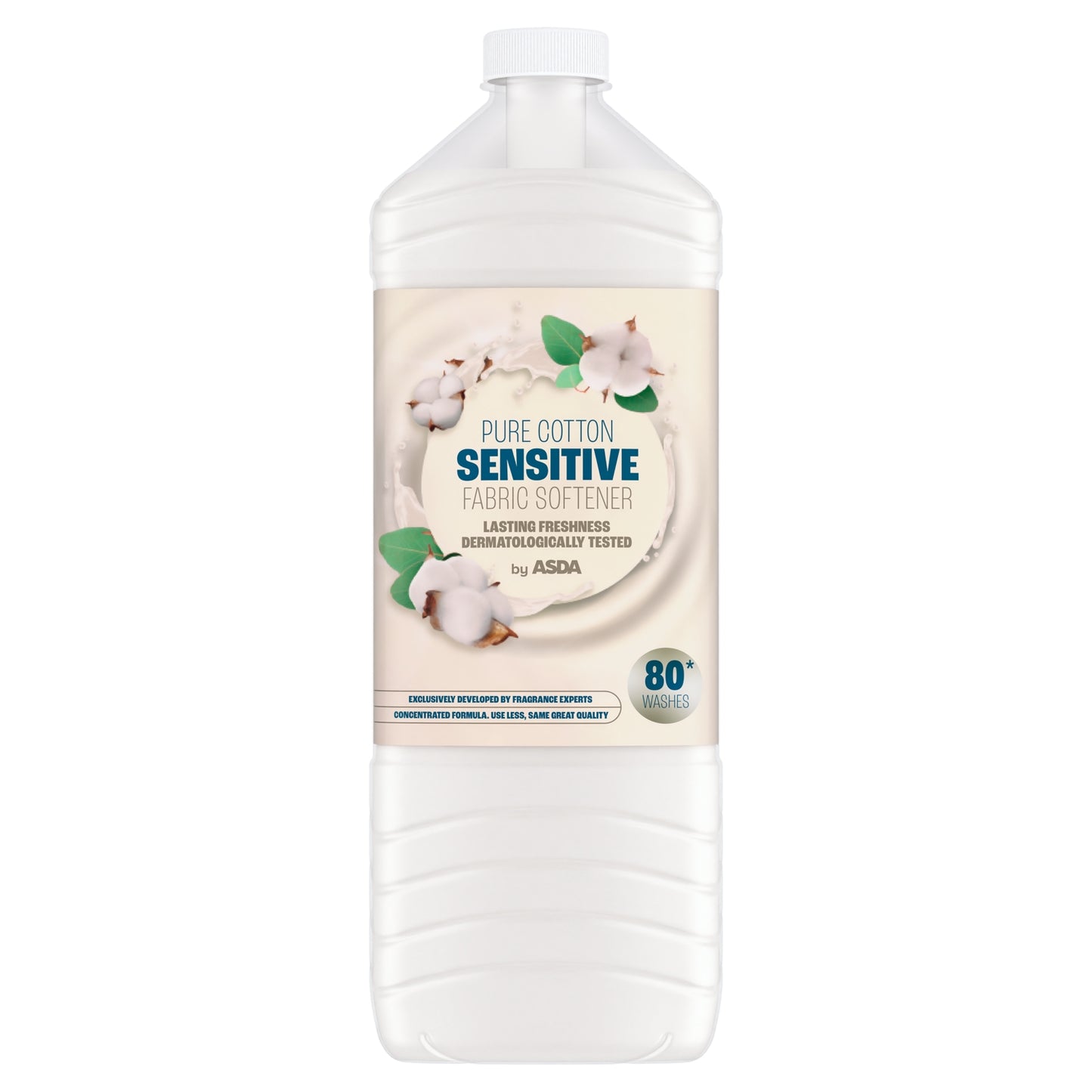 ASDA Pure Cotton Sensitive Fabric Softener 80 Washes