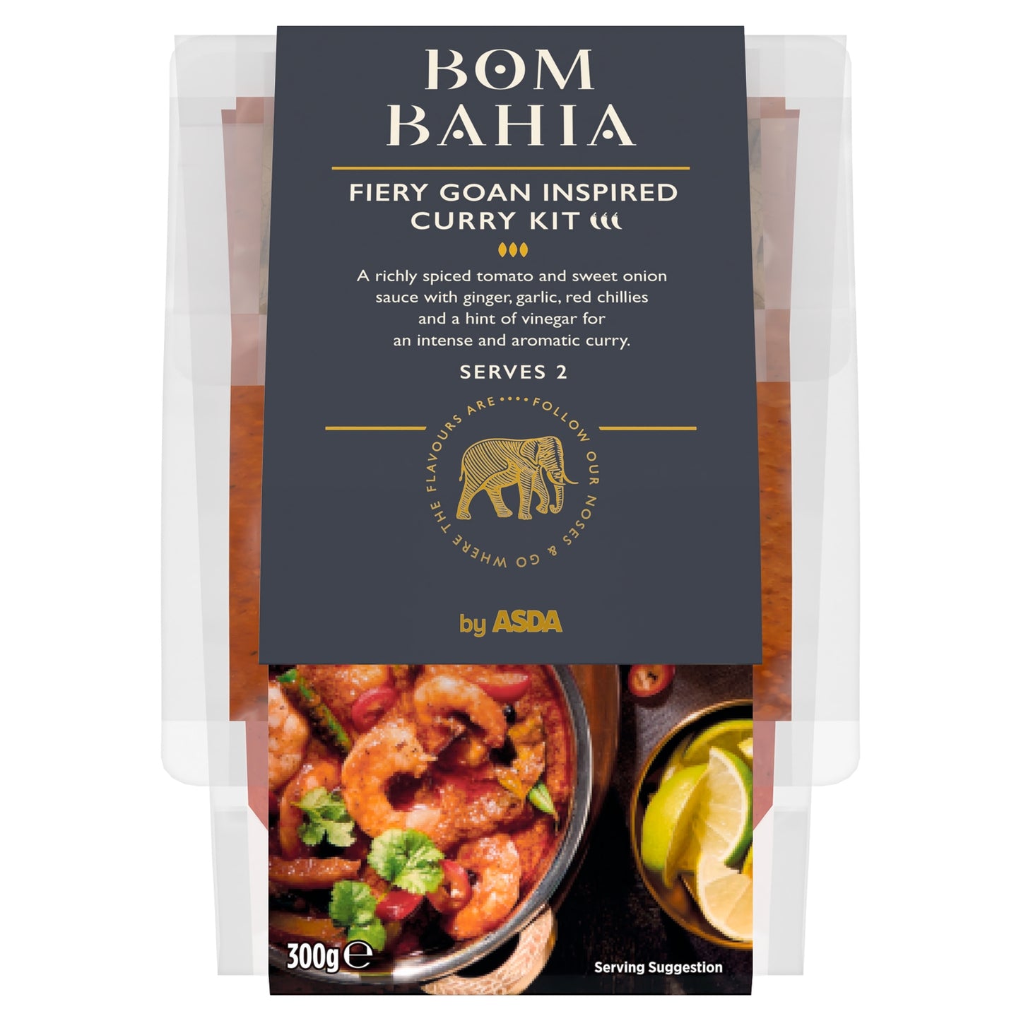 Bom Bahia by ASDA Bom Bahia by Fiery Goan Inspired Curry Kit 300g
