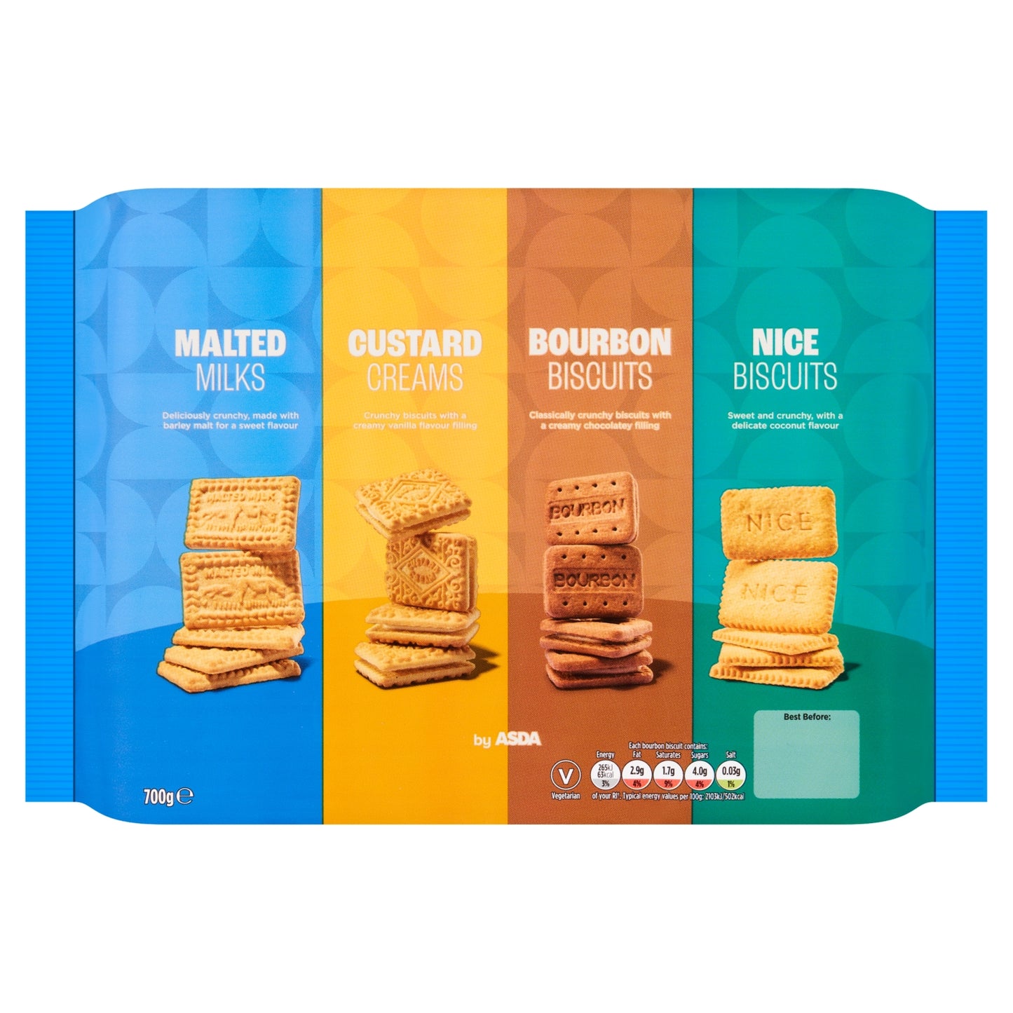 ASDA Biscuit selection 700g