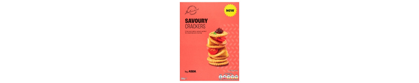 ASDA Savoury Crackers 200g