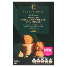 ASDA Extra Special Exceptional by All-Butter Mature Cheddar Cheese Crumbles 75g