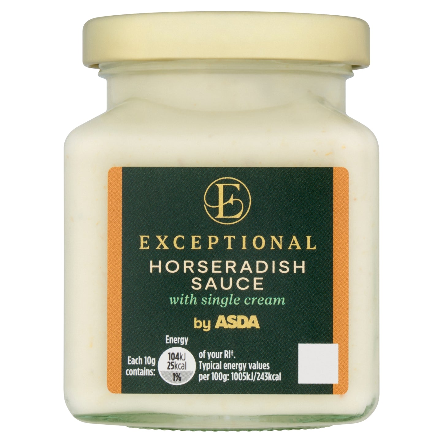Exceptional by ASDA Horseradish Sauce with Single Cream 195
