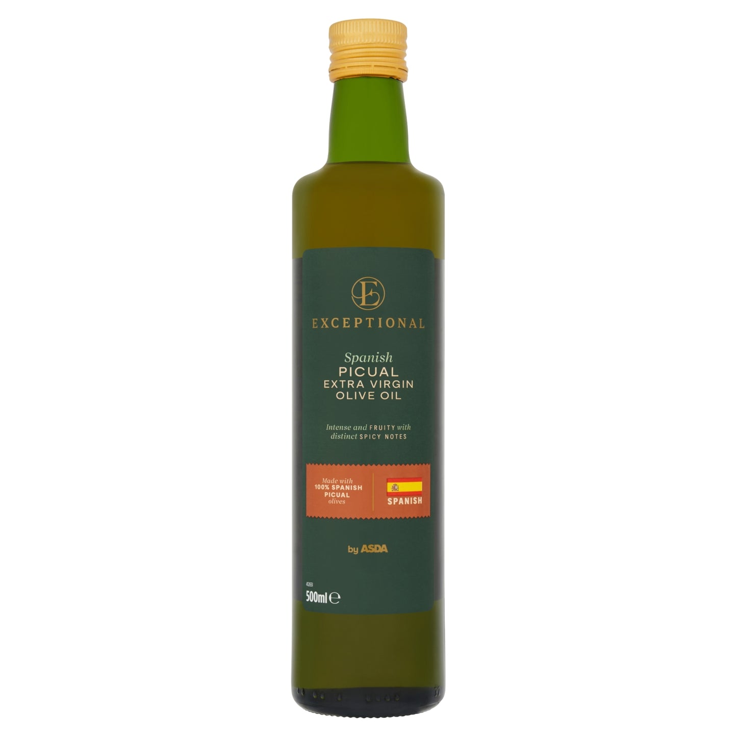 Exceptional by ASDA Spanish Picual Extra Virgin Olive Oil 500ml