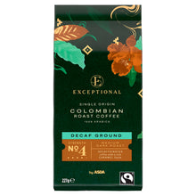 Exceptional by Asda Colombian Roast Decaf Ground Coffee 227g