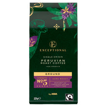 Exceptional by Asda Peruvian Roast Ground Coffee 227g