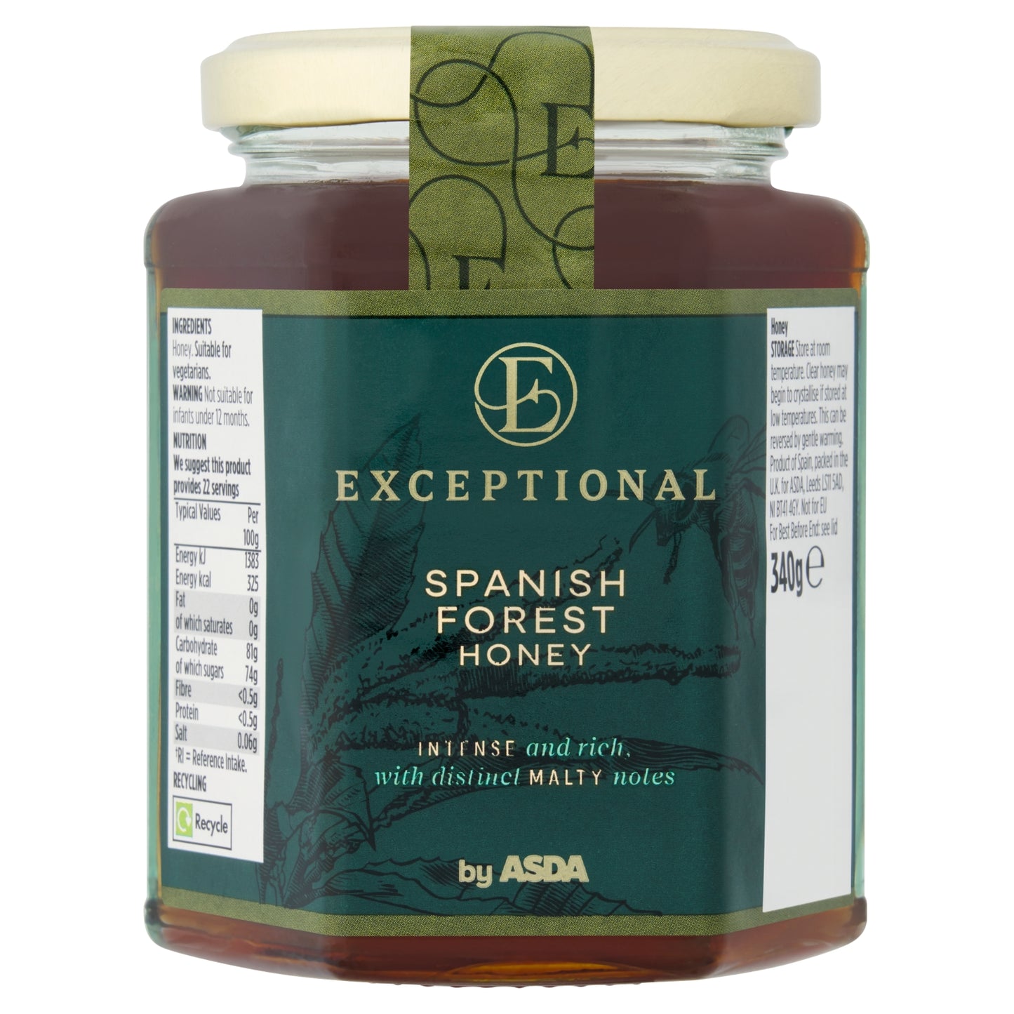 Exceptional by ASDA Exceptional by Spanish Forest Honey 340g