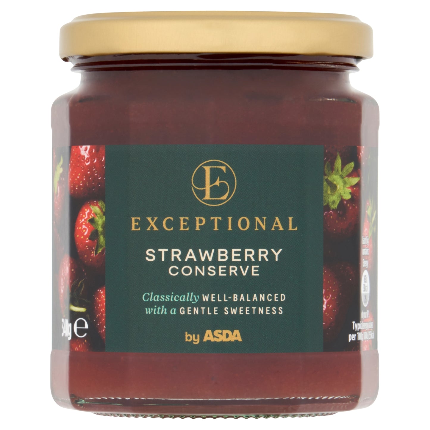 Exceptional by ASDA Strawberry Conserve 340g