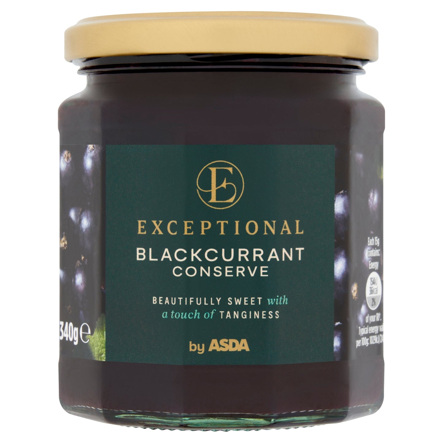 Exceptional by ASDA Exceptional by Blackcurrant Conserve 340g