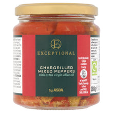 Exceptional by ASDA Chargrilled Mixed Peppers with Extra Virgin Olive Oil 280g