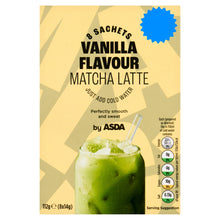 ASDA 8 Vanilla Flavour Matcha Latte 112g (8x14g)