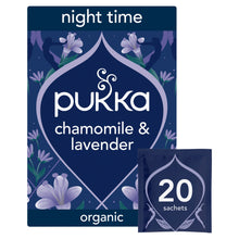 Pukka Organic Night Time Herbal Tea&nbsp;With Chamomile 20 Home Compostable Sleep Tea Bags 20g