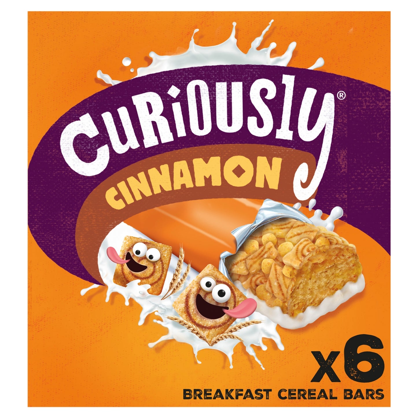 Nestlé Cinnamon Breakfast Cereal Bars Multipack 6 x 25g 150g