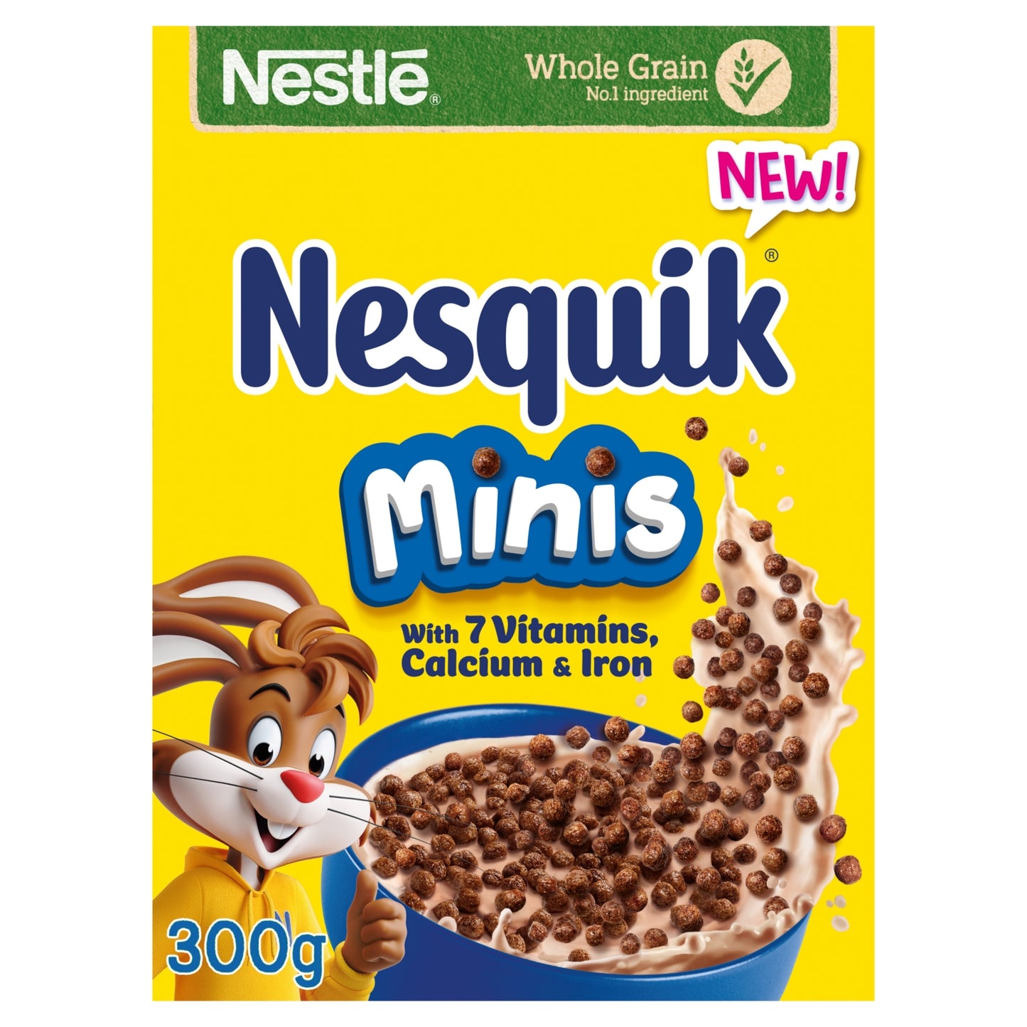 Nestlé Nesquik Chocolate Minis Breakfast Cereal 300g