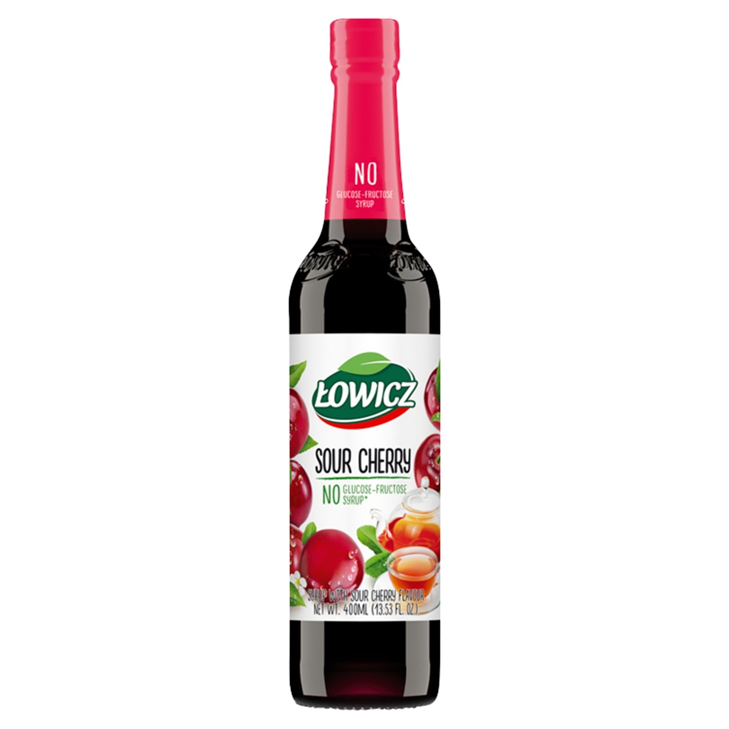 Łowicz Syrup with Sour Cherry Flavour 400ml