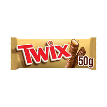 Twix Caramel Biscuit Chocolate Bar 50g