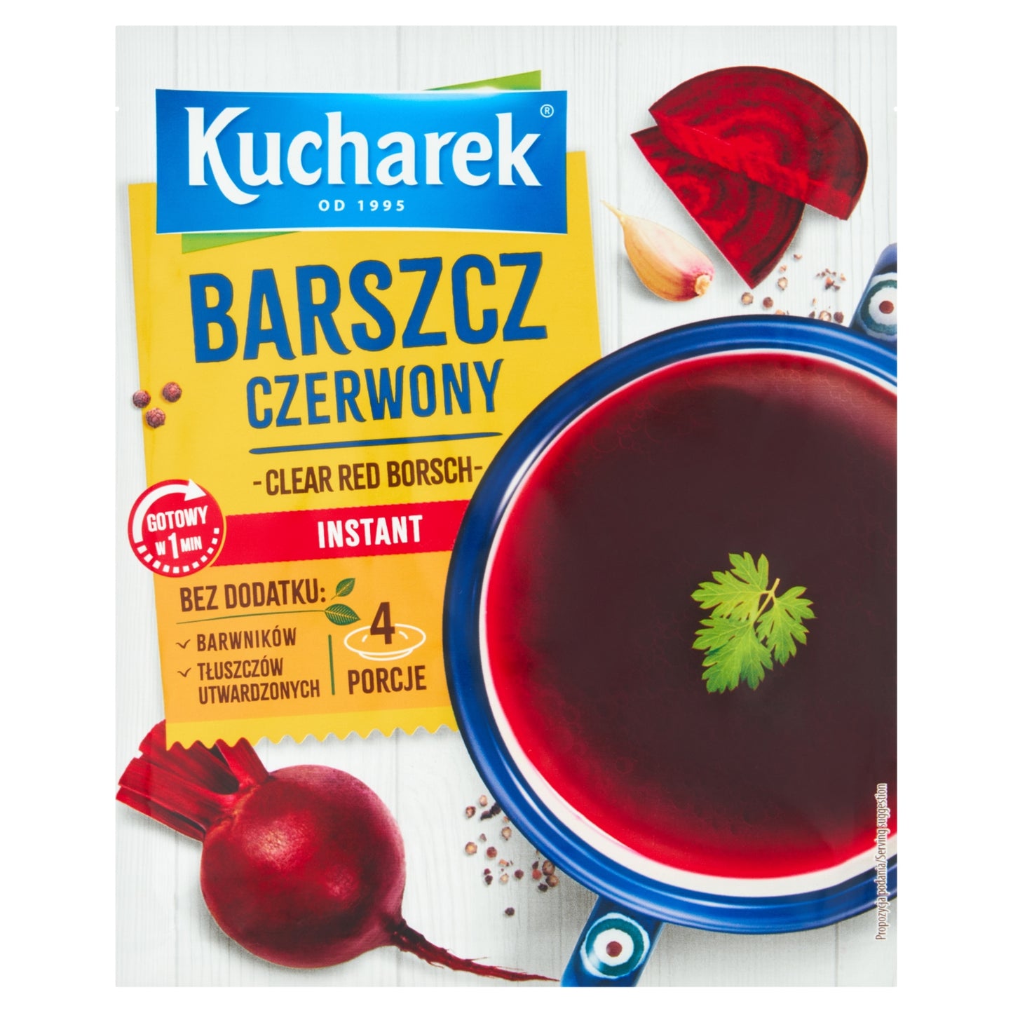 Kucharek Instant Clear Red Borsch 48g