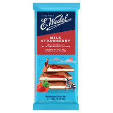 E. Wedel Milk Chocolate with Strawberry Filling 100g
