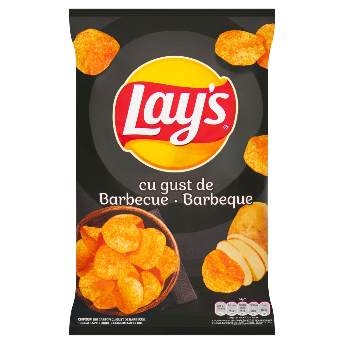 Lay's Potato Chips with Barbecue Flavor 125g