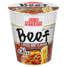 Nissin Cup Noodles 5 Spices Beef Flavour Instant Ramen Style Pot 64g