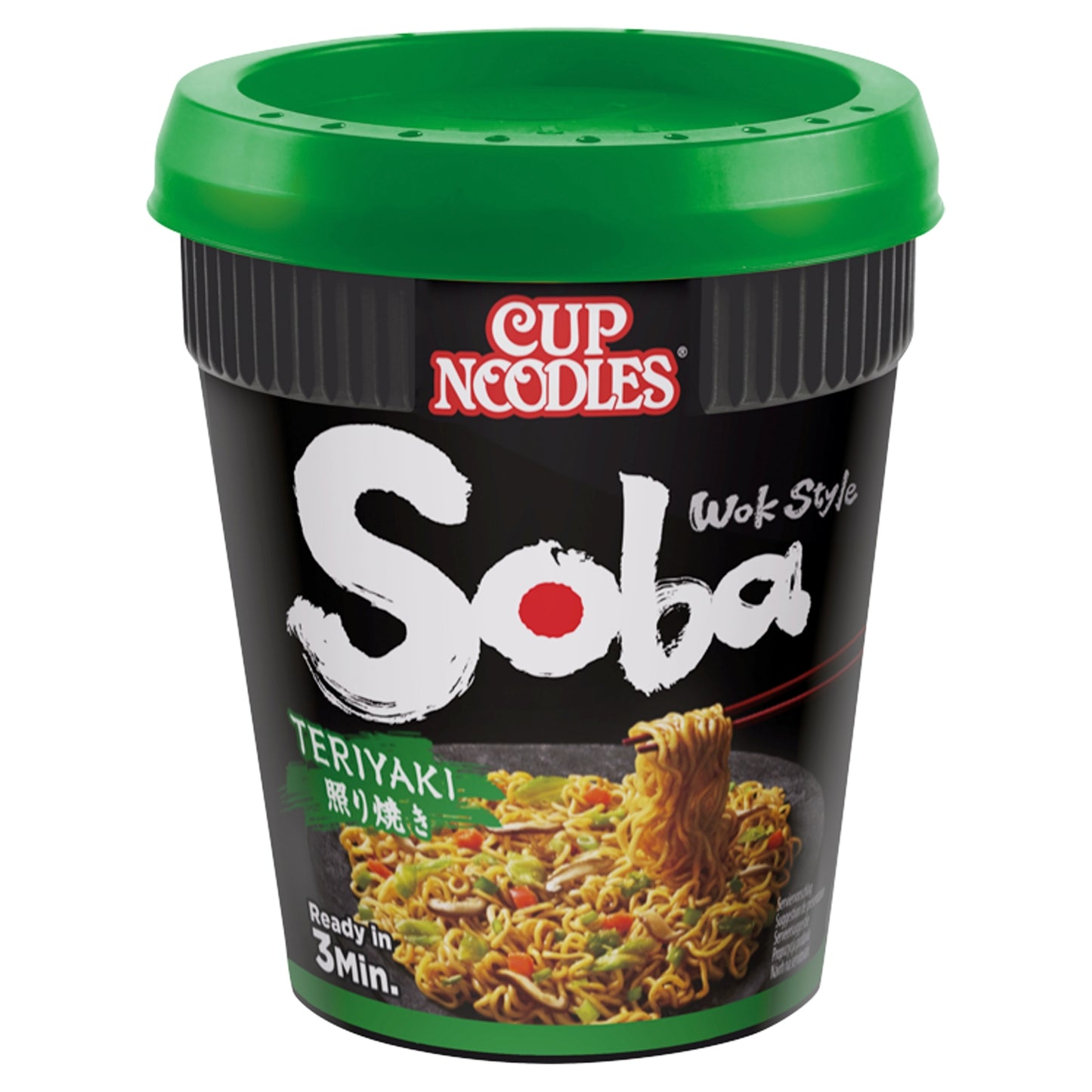 Nissin Nissin Soba Teriyaki Instant Wok Style Noodles Pot 90g