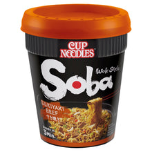 Nissin Nissin Soba Sukiyaki Beef Instant Wok Style Noodles Pot 89g