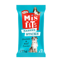 Misfits Nasher Sticks Adult Medium Dog Treats with Chicken and Beef 170g
