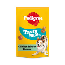 Pedigree ® TASTY MINIS Adult Dog Treats Chicken & Duck Chewy Cubes 130g