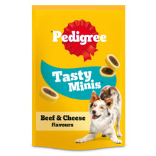 Pedigree PEDIGREE® TASTY MINIS Adult Dog Treats Cheese & Beef Nibbles 140g